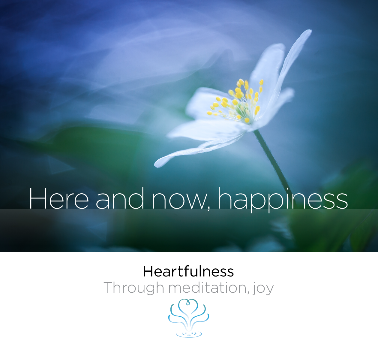 Heartfulness Here and now, happiness